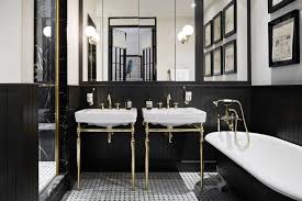 These dark rich colors on cabinetry in spaces with white walls are a stunning contrast and such a. 10 Best Bathroom Paint Colors Architectural Digest