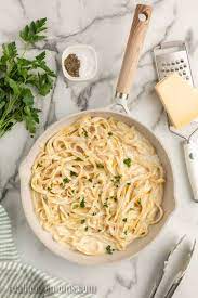 one pot alfredo pasta with video real