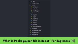 what is package json and file