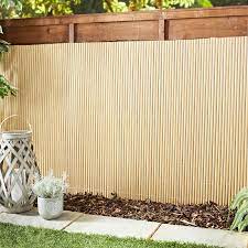 fence panels artificial split bamboo