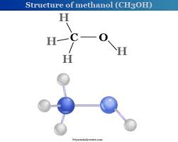methanol formula structure