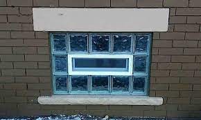 glass block window installations