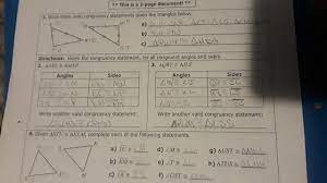 Maybe you would like to learn more about one of these? Unit 4 Congruent Triangle Homework 4 Congruent Triangle Youtube