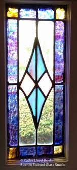 Custom Stained Glass Window For Door Insert