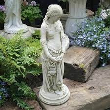 Princess Stone Statue Outdoor Lady