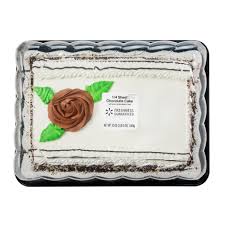 Free shipping on orders over $25 shipped by amazon. Freshness Guaranteed 1 4 Sheet Chocolate Cake With Buttercreme Icing 53oz Walmart Com Walmart Com