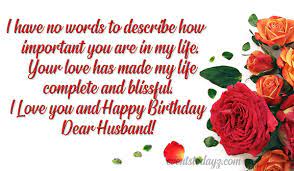 Thank you for being there for me always! Happy Birthday Wishes For Husband Happy Birthday Hubby