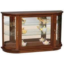 Ennis Rounded Curio Cabinet From
