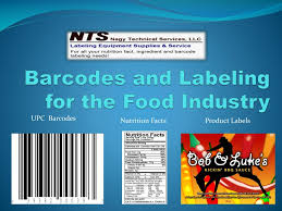 ppt barcodes and labeling for the