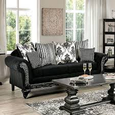 Luciano Sofa Black Furniture Of