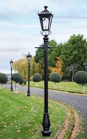 Gothic Garden Feature Lamp Post