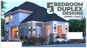 top 5 nigerian 5 bedroom duplex designs