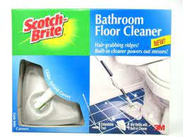 scotch brite bathroom floor cleaner