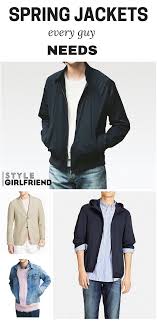 5 Best Spring Jackets Every Guy Needs Style Girlfriend Mens Light Jacket Light Jackets Casual Spring Jackets