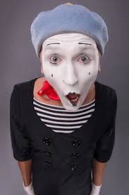mime makeup stock photos royalty free