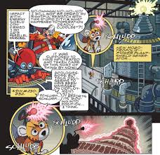 RH's Sonic Blog of Comic-ness on Tumblr: Oh yeah, I forgot Tails Doll was  even a thing in this comic. He's been the villain's spy for a while and now  he's making