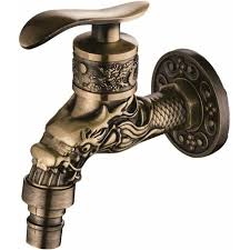 Indoor Faucet Bathroom Carved Wall