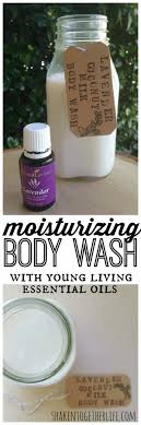 moisturizing body wash with lavender