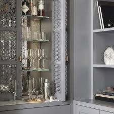 Ornate Bar Cabinet Doors Design Ideas