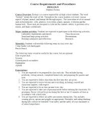 Class Curriculum Template Course Word College English
