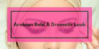 arabian bold dramatic makeup look