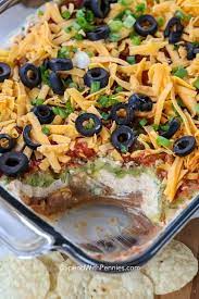 7 layer dip great party appetizer