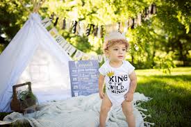 Rustic wild rumpus themed birthday party. Where The Wild Things Are Baby First Birthday
