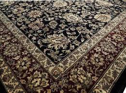 traditional kashmir silk carpet size