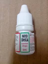 Instill 1 drop into the conjunctival sac of the affected eye 4 times daily for 14 days followed by tapering as clinically indicated. Neo Deca Eye Or Ear Drop Ubat Telinga Gatal Resdung 5ml Lazada