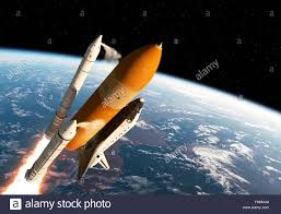The two srbs provide the main thrust to lift the space shuttle off the pad and up to an altitude of about 150,000 each booster has a thrust (sea level) of approximately 3,300,000 pounds at launch. Image Result For Space Shuttle Booster Rocket Space Travel Space Shuttle Space Pictures