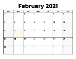 Our online calendar creator tool will help you do that. Free February 2021 Calendar Printable Pdf Word Excel A4 Letter Page