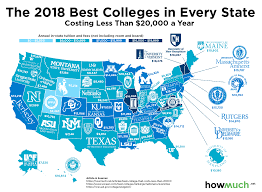 The top 10 list of countries with the most universities looks as follows 1 i don't know if american universities are truly the best in the world, but i can state that entrance exams are only one aspect of student selection. The Best Schools For Under 20k In One Map