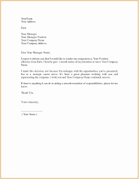 Resignation Letter Sample In Doc Valid Example Letter Resignation
