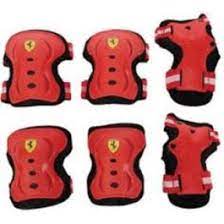 Free shipping, cash on delivery available. Ferrari Skate Protector Set Red M