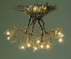 They're available in a wide range of styles and finishes and don't require much space. Tree Root Lighting Perfect For My Hobbit Hole Ceiling Lights Tree Roots Art Deco Lighting