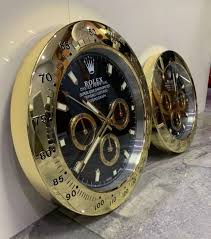 Rolex Wall Clock Gold Wall Clock