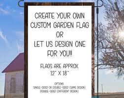 custom garden flag