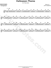 Its resolution is 751x1064 and it is transparent background and png format. Gina Luciani Halloween Main Theme Sheet Music Flute Solo In B Minor Download Print Sku Mn0185260