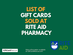 117 gift cards sold at rite aid 2023