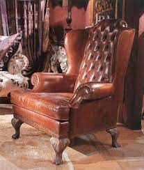 leather chair with high back provasi