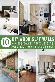 10 Easy Diy Wood Slat Wall Ideas To Try