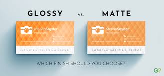 Glossy Vs Matte Cards Which Finish Is Better For Your