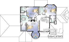 Luxury European Manor House Plans And
