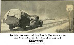 DUST BOWL OKIES | DUSTBOWL ARKIES | DUSTBOWL NEWS ARTICLE - Article Preview  - Old Magazine Articles