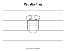 A printable pdf version of the flag is also. Free Printable Croatia Flag Coloring Page Download It At Https Flaglane Com Coloring Page Croatian Flag Croatia Flag Flag Coloring Pages Croatian Flag