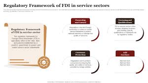 regulatory framework of fdi in service