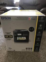 Once, installation screen appears then scroll download. Epson Workforce Pro Et 8700 Ecotank Wireless Color All In One Supertank Printer With Scanner Copier Fax And Ethernet Walmart Com Walmart Com