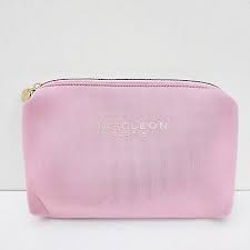 pink makeup cosmetics bag
