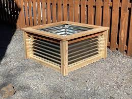 how to build corrugated metal raised