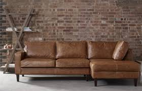 drake leather chaise sofa leather